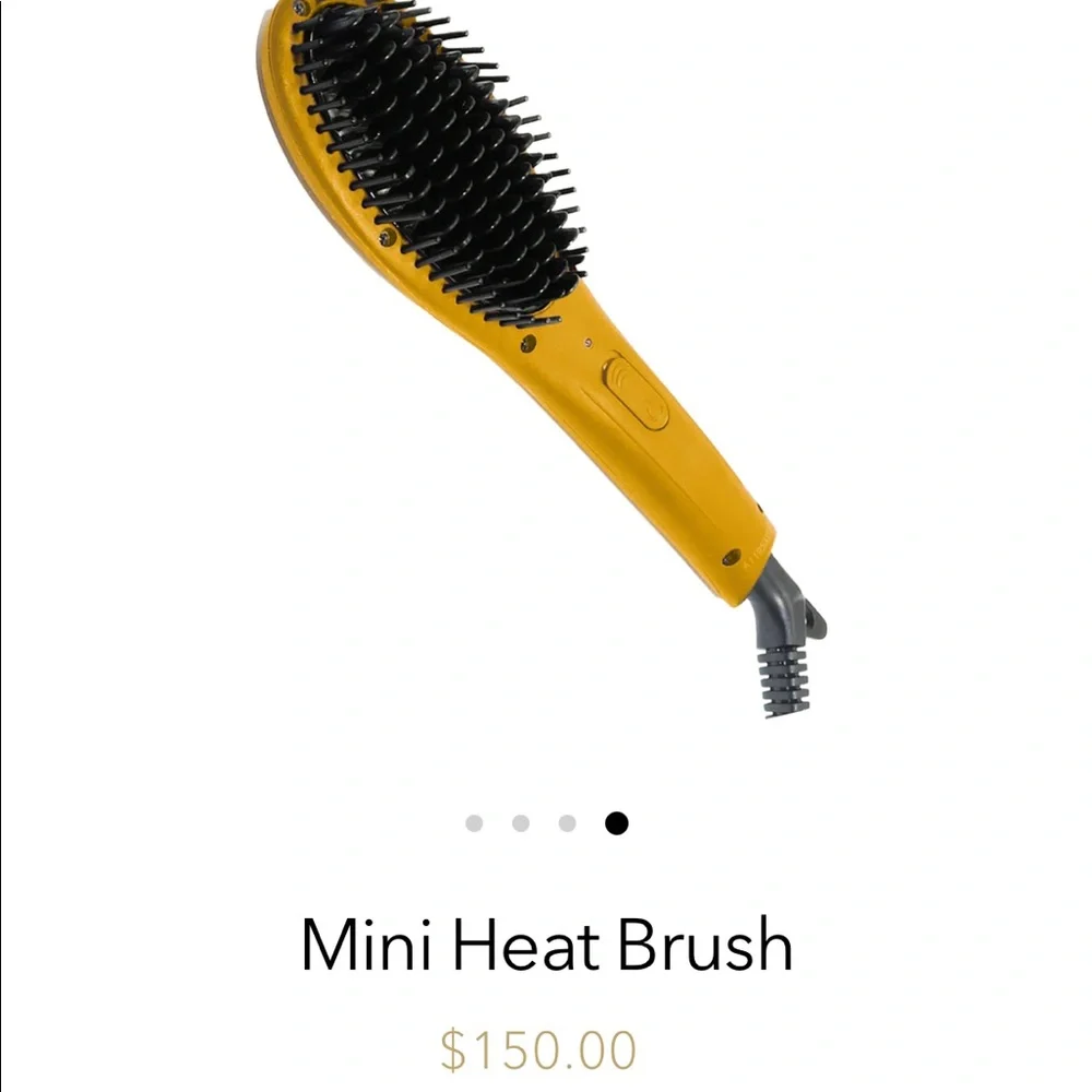 NEW Soleil Apricot Mini Heat Brush - NWT